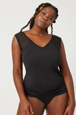 Camiseta sin mangas negro<Ysabel Mora Discount