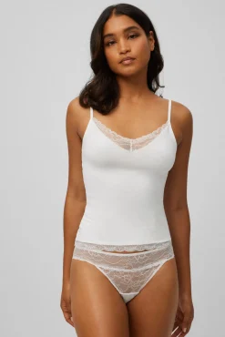 Camiseta tirantes detalle encaje<Ysabel Mora Discount