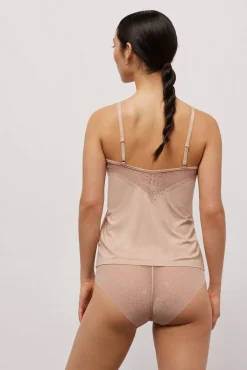 Camiseta tirantes nude<Ysabel Mora Clearance