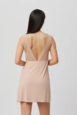 Camisón detalles tul nude<Ysabel Mora Online