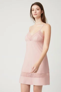 Camisón tejido microfibra rosa<Ysabel Mora New