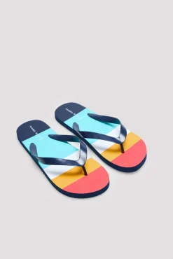Chanclas estampado rayas colores<Ysabel Mora Clearance