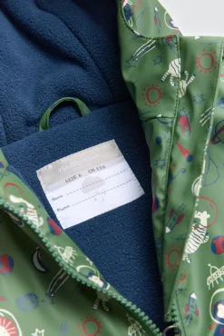 Chubasquero infantil con forro interior polar Cosmos<Ysabel Mora Best