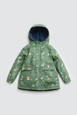 Chubasquero infantil con forro interior polar Cosmos<Ysabel Mora Best