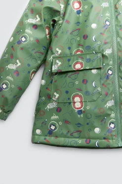 Chubasquero infantil con forro interior polar Cosmos<Ysabel Mora Best