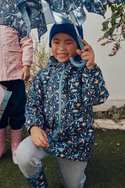 Chubasquero infantil con forro interior polar Dino<Ysabel Mora Online