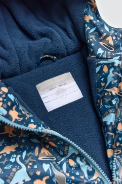 Chubasquero infantil con forro interior polar Dino<Ysabel Mora Online