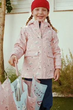 Chubasquero infantil con forro interior polar Rainbowland<Ysabel Mora Outlet