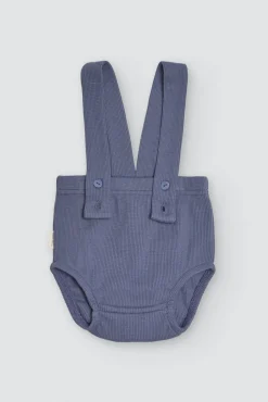 Conjunto bebé camiseta manga corta algodón y culetín con tirantes Crocodino<Ysabel Mora Clearance