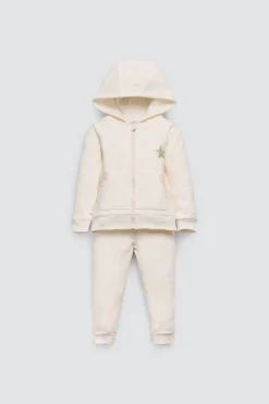 Conjunto bebé chaqueta y jogger Fairy Tale<Ysabel Mora Sale