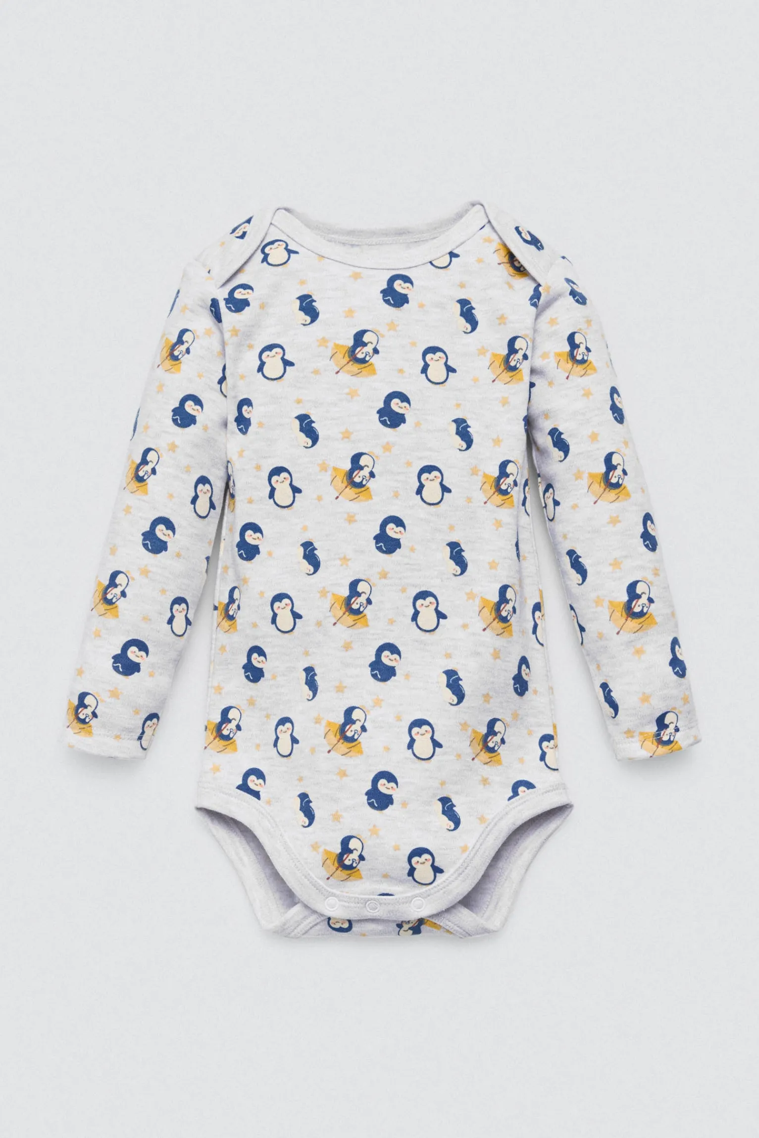 Conjunto bebé peto corto y camiseta manga larga Penguin Toy<Ysabel Mora Clearance