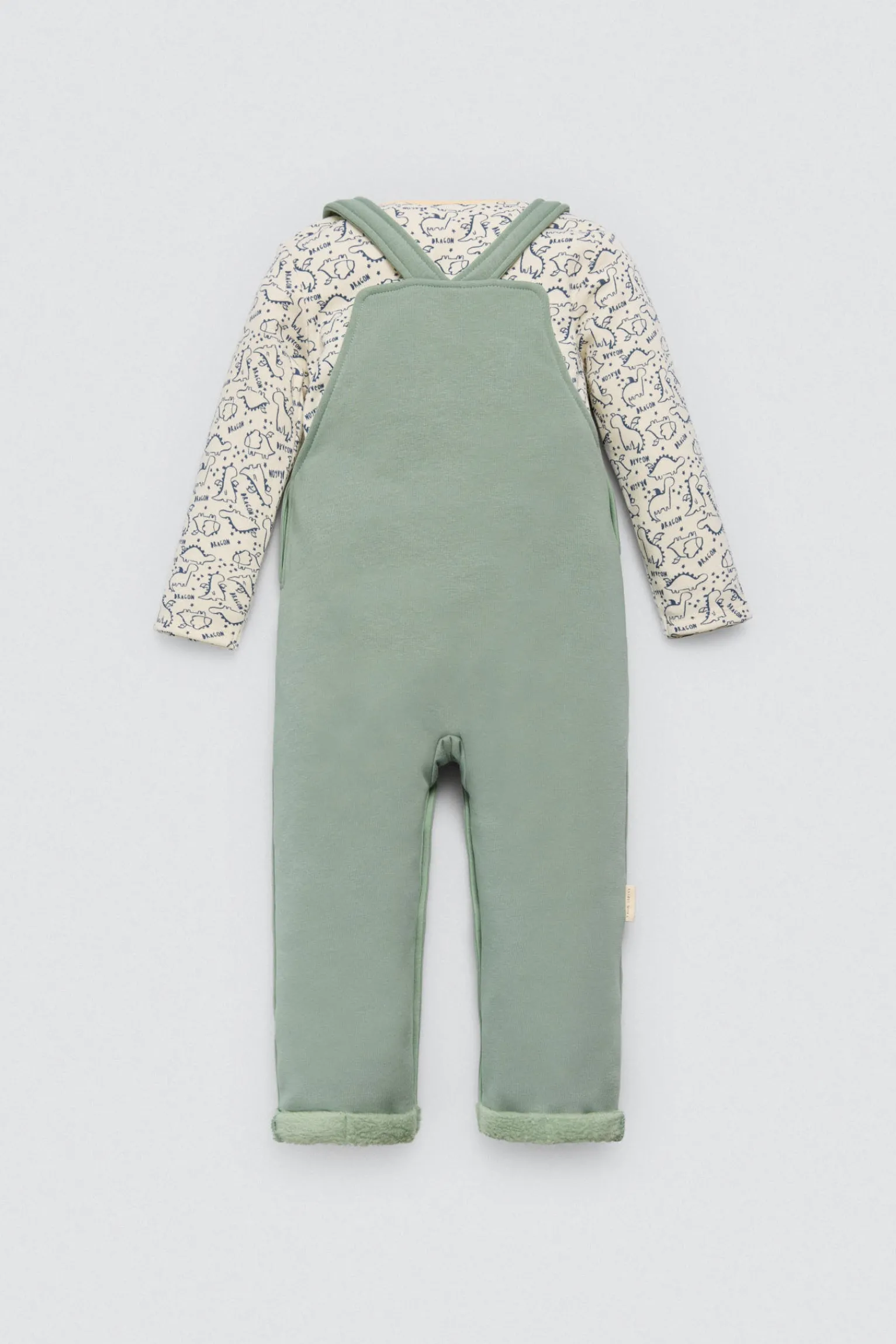 Conjunto bebé peto y camiseta manga larga Dragon Tale<Ysabel Mora Online