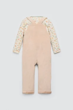 Conjunto bebé peto y camiseta manga larga Autumn<Ysabel Mora Hot