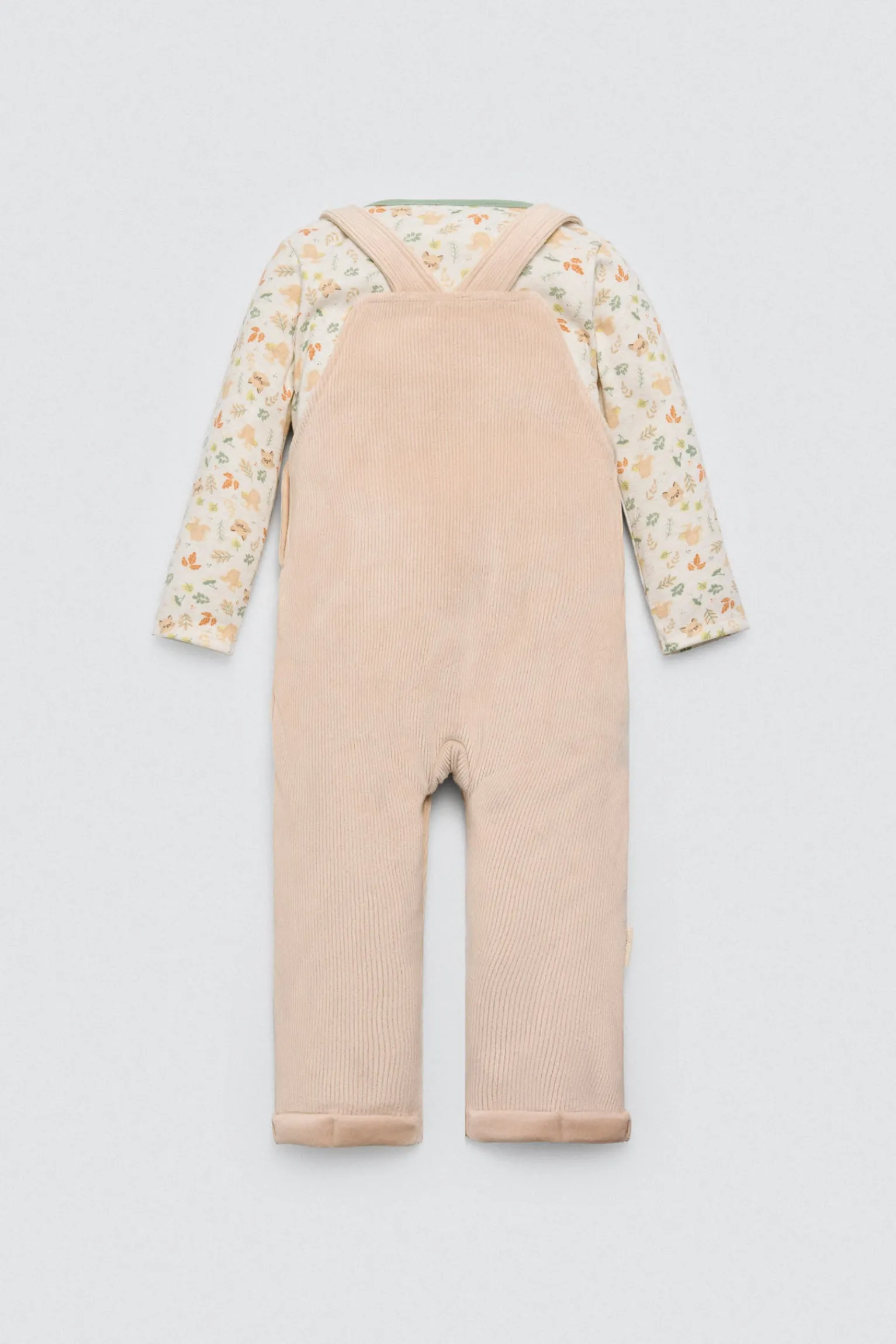 Conjunto bebé peto y camiseta manga larga Autumn<Ysabel Mora Hot