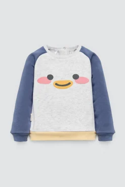 Conjunto bebé sudadera y jogger Penguin Toy<Ysabel Mora Outlet