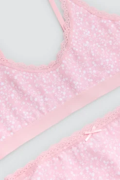 Conjunto interior juvenil top y braga<Ysabel Mora