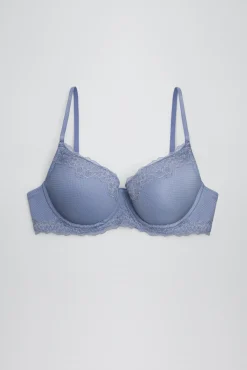 Conjunto lencero sujetador con aro con relleno y brasileña<Ysabel Mora Online