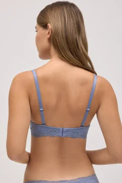 Conjunto lencero sujetador con aro con relleno y brasileña<Ysabel Mora Online