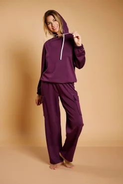 Conjunto sudadera con capucha y pantalón cargo | MUYDEMI<Ysabel Mora Clearance