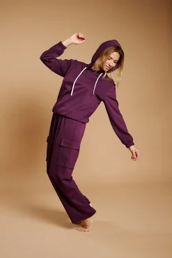 Conjunto sudadera con capucha y pantalón cargo | MUYDEMI<Ysabel Mora Clearance