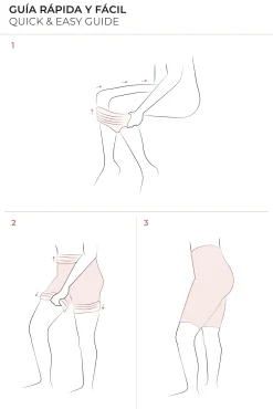 Faja alta reductora compresión alta negro<Ysabel Mora Best