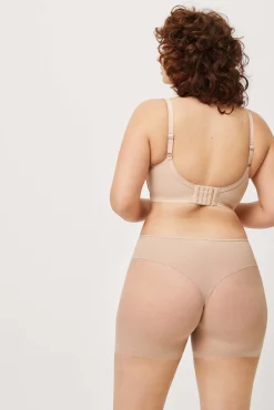 Faja reductora tejido de tul compresión media<Ysabel Mora Outlet