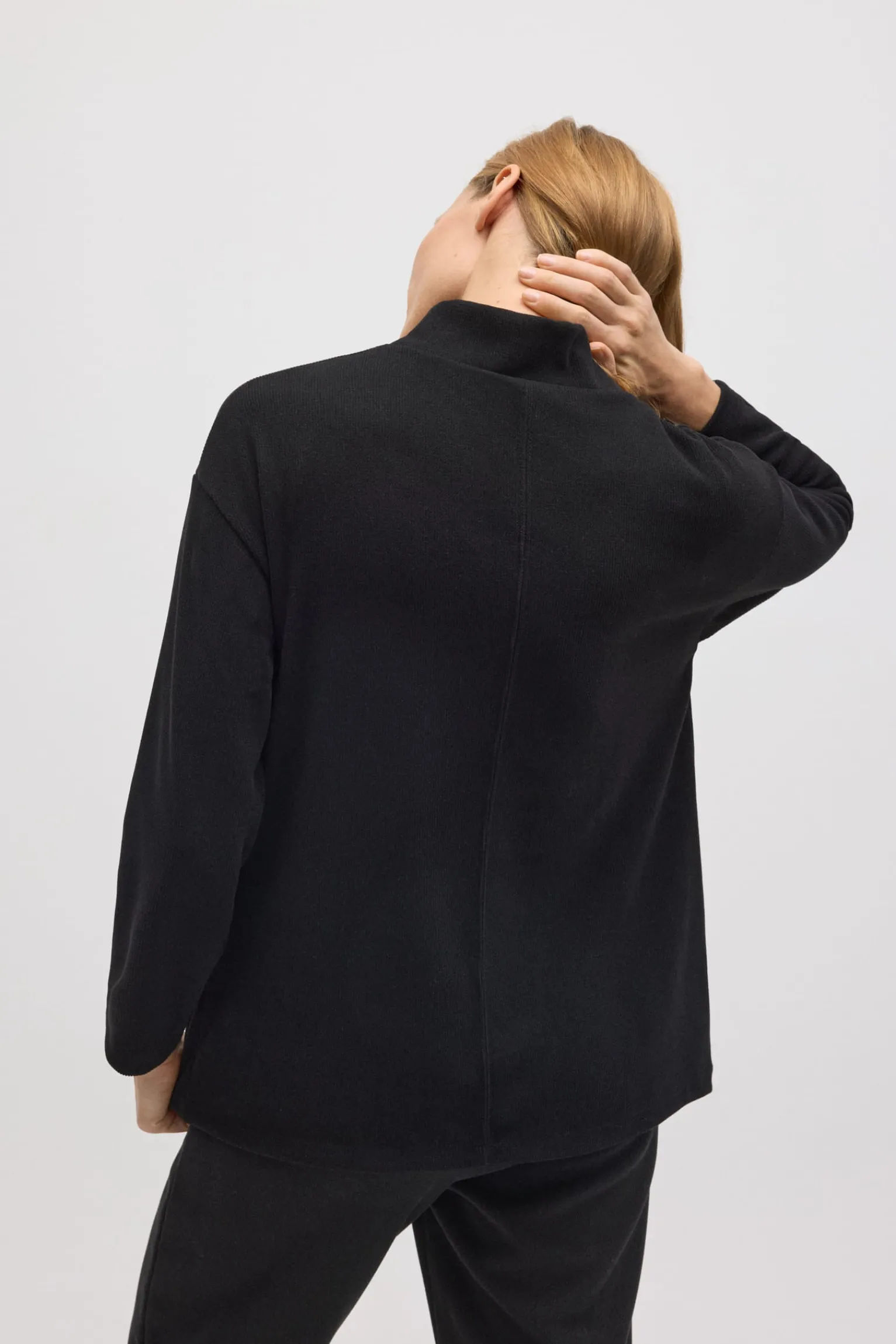 Jersey cuello perkins efecto pana<Ysabel Mora New