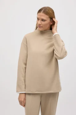 Jersey cuello perkins efecto pana<Ysabel Mora Sale