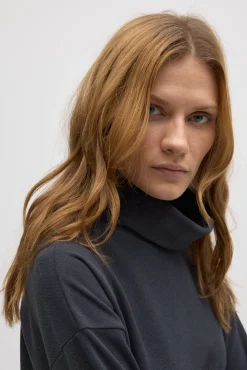 Jersey maxi con abertura cálido<Ysabel Mora