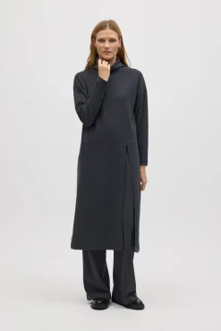 Jersey maxi con abertura cálido<Ysabel Mora