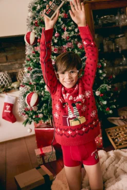 Jersey Navidad infantil estampado I'm not a Santa<Ysabel Mora New