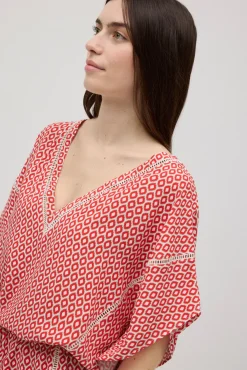 Kaftán de playa estampado<Ysabel Mora Clearance