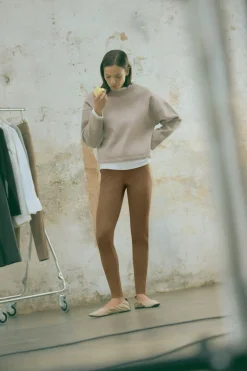 Leggings efecto metalizado<Ysabel Mora Online