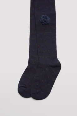 Leotardo niña detalle pompón<Ysabel Mora