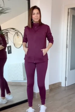 Look sports granate @emidelgado79<Ysabel Mora Outlet