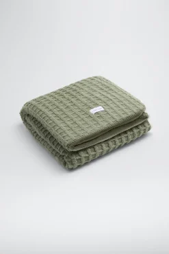 Manta cuadros texturizada de pelo<Ysabel Mora Discount