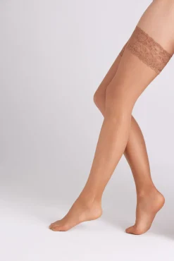 Medias con liga 10 denier<Ysabel Mora Clearance