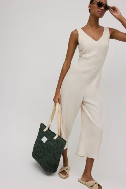 Mono con lino lazo en la espalda<Ysabel Mora Online