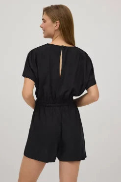 Mono corto cintura fruncida<Ysabel Mora