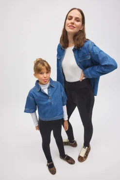 Mujer & Niña Leggings ultra térmicos canalé afelpado polar | Colección Mini me<Ysabel Mora New