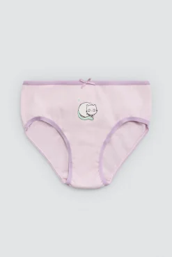 Pack 2 bragas infantiles algodón estampadas Meaow<Ysabel Mora Online