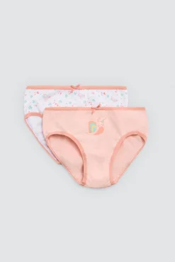 Pack 2 bragas infantiles algodón estampadas Slow down<Ysabel Mora New