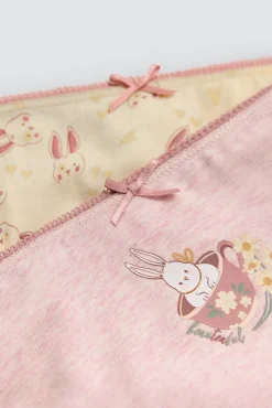 Pack 2 bragas infantiles algodón estampadas Tea time<Ysabel Mora Hot