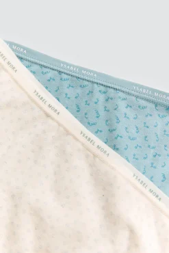 Pack 2 bragas midi algodón estampados suaves<Ysabel Mora Online