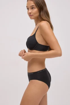 Pack 2 bragas midi básicas algodón y gris<Ysabel Mora Discount