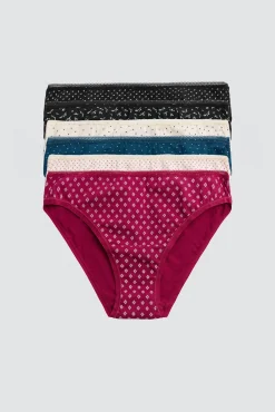 Pack 6 bragas mini algodón estampadas<Ysabel Mora Outlet