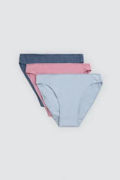 Pack 3 bragas mini básicas algodón<Ysabel Mora