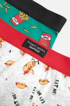 Pack 2 bóxers estampado food Sockarrats<Ysabel Mora New