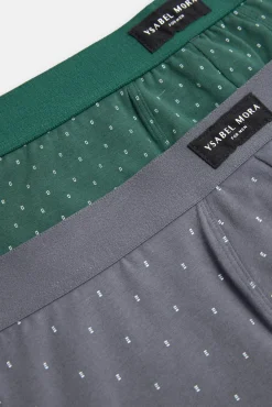 Pack 2 bóxers estampados minimal<Ysabel Mora Discount