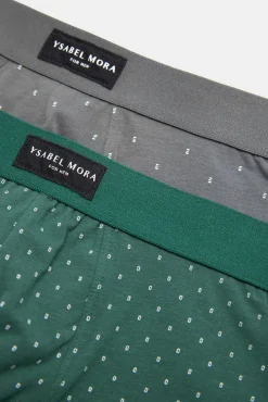 Pack 2 bóxers estampados minimal<Ysabel Mora Discount